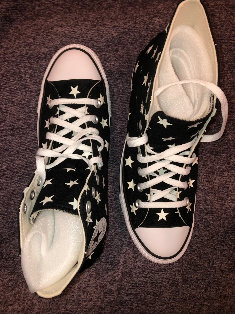 Converse Stars All Over High Tops